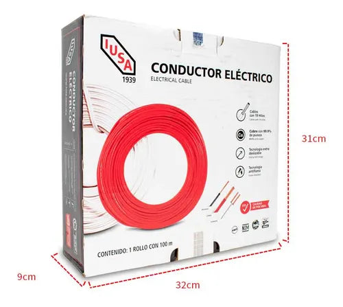 Cordon Pot Spt #16 Awg 300v 60° Blanco 100mts IUSA